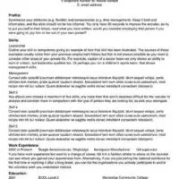 1-Page Wide Margin Resume