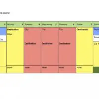 1-Week Road Trip Itinerary 1-Week Road Trip Itinerary