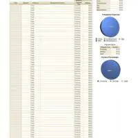 12-Month Expense Tracking Log with Expense Graphs Page Two