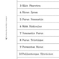 12-Tab Index Page for A4 Binder
