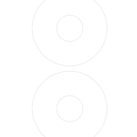 2-Up Blank CDDVD Label