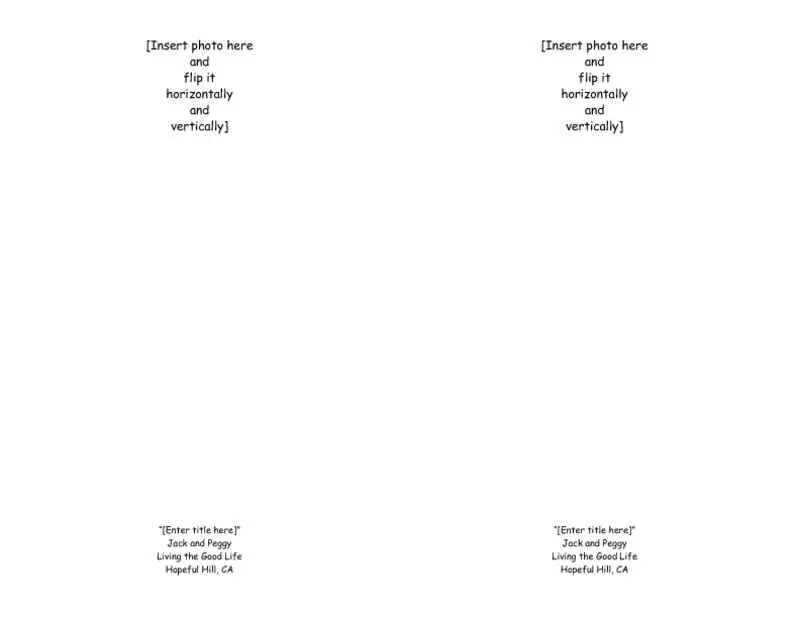 2-Up Photo Notecard (Avery 8315)