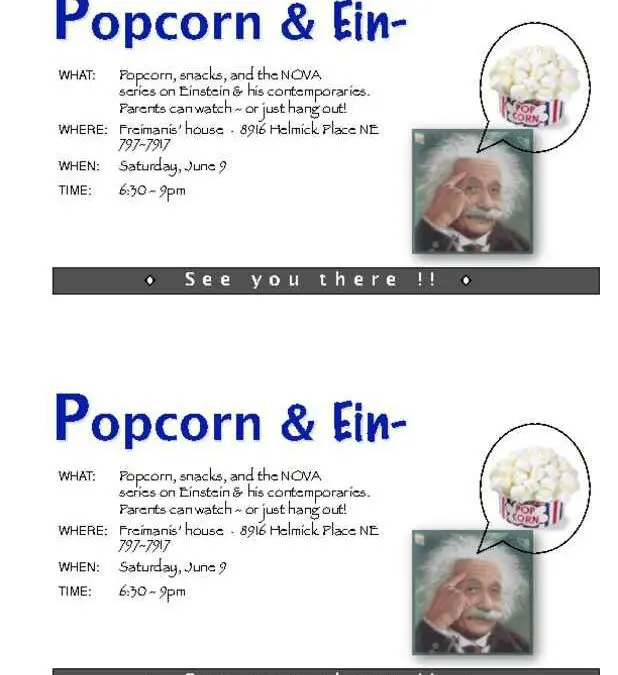 2-Up Portrait Party Invitations