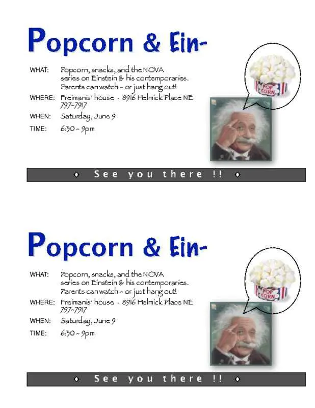 2-Up Portrait Party Invitations