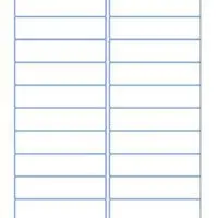 20-Up Medium Address Labels 20-Up Medium Address Labels Avery