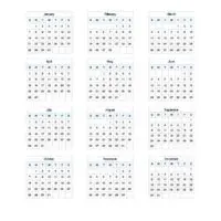 2007 Single-Page Calendar