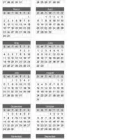 2008 Single-Page Calendar with Picture