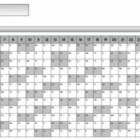 2010 Legal-Sized Calendar