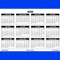 2026 Landscape Yearly Calendar Template for Numbers 2026 Landscape Yearly Calendar template for Numbers-1-Website
