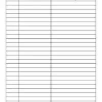 3-Column Phone Log
