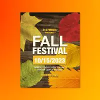 5 Leaf Fall Festival Flyer 5 Leaf Fall Festival Flyer