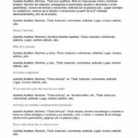 Bibliography Guide in Spanish