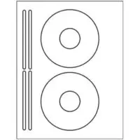 Blank CD DVD Label Avery 5931
