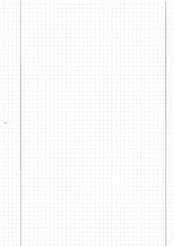 Blank Graphing Paper with Dual Margins Left