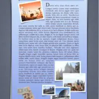 Blue Portrait Poster