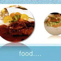 Blue Textured Keynote Theme Slide