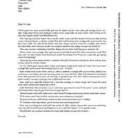 Business Letter with Right Margin Contact Details Business Letter with Right Margin Contact Details