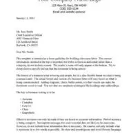 Business Letter with Text-Based Letterhead Business Letter with Text-Based Letterhead