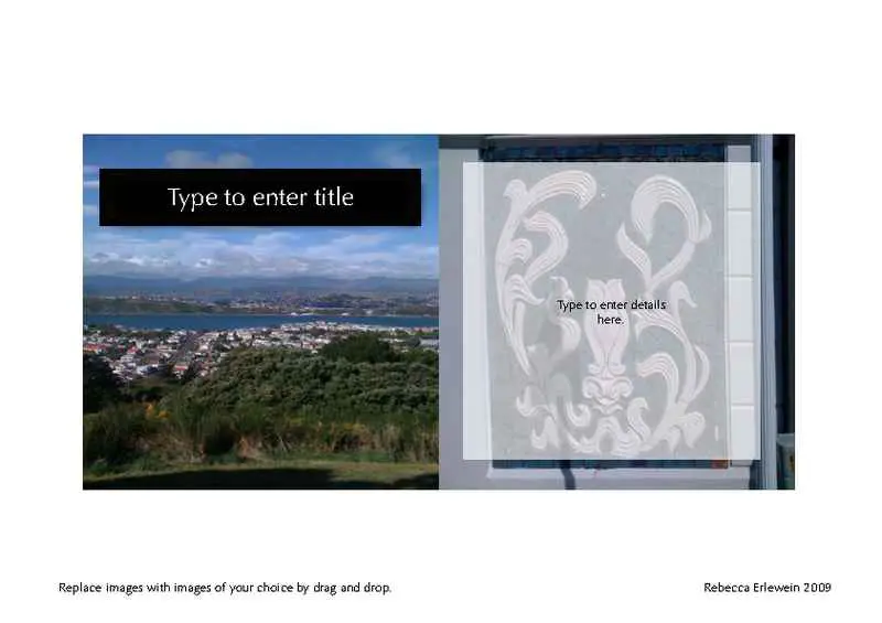 CD Cover with Drag-and-Drop Photos