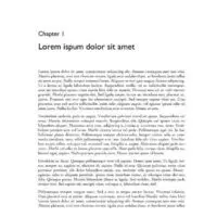 Chapter Book with Title Page and Table of Contents Chapter Book with Title Page and Table of Contents Page