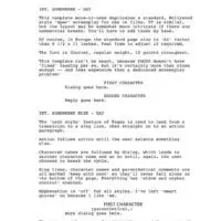 Classic Screenplay with Director Cues Classic Screenplay with Director Cues Page One