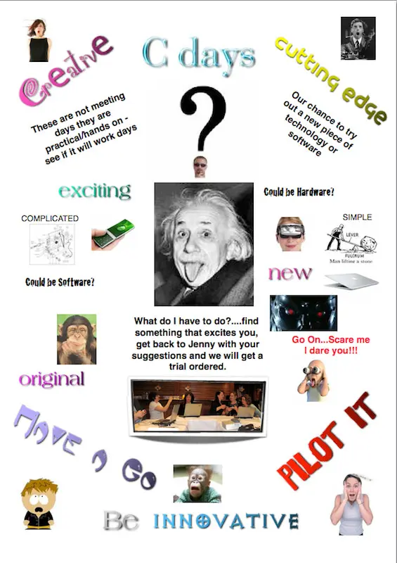 Creative Day Student Poster