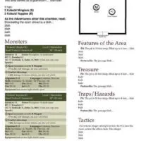 Dungeons and Dragons Encounter Worksheet