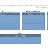 Financial Overview with Mortgage and Check Register