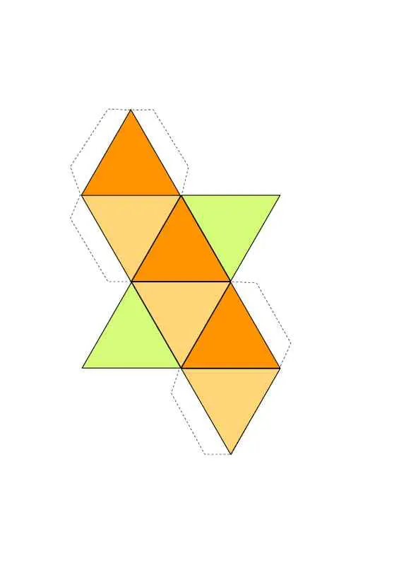 Geometric Shapes and Foldable Boxes Shape