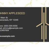Gold Modern Business Card-1-Website