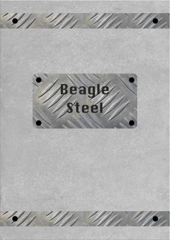 Gray Steel Poster