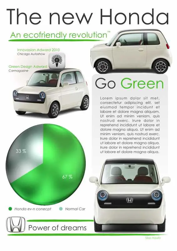 Green and Gray Portrait Poster