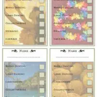 Hawaiian Theme Activity Checklist