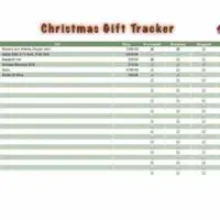 Holiday Gift Tracker