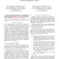 IEEE Conference Manuscript Paper title