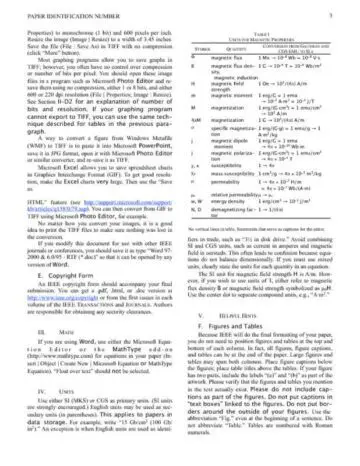 IEEE Guidelines Template for Transactions and Journals Page Three