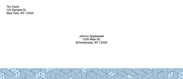 Isometric Squares #10 Envelope
