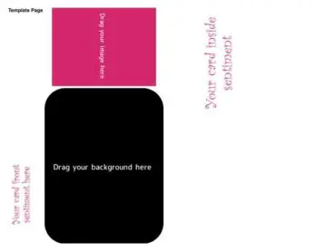 Layered A2 Valentine's Card Template
