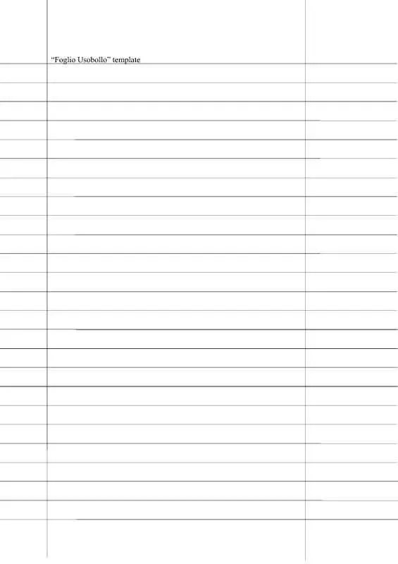 Lined Notebook Paper in Black and White