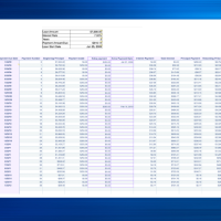 Personal Loan Amortization Schedule Loan Amortization Worksheet for Numbers