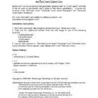 Lorem Ipsum Placeholder Text Tool