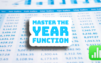 Mastering the YEAR Function in Apple Numbers: Unlocking the Power of Dates