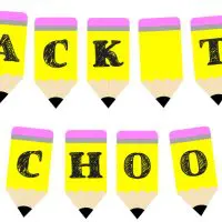 Pencil Banner Template for Pages