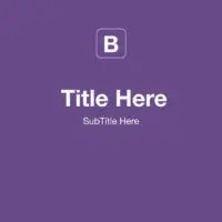 Purple Keynote Template