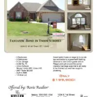 Real Estate Flyer with 4 Photos Real Estate Flyer with 4 Photos