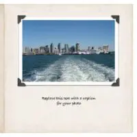 Scrapbook Set with Dedication Page Scrapbook Set with Dedication Page Photo