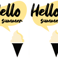 Hello Summer Vertical Postcard Template Hey October Vertical Postcard Template for Pages
