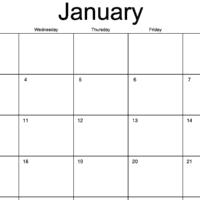 Landscape 2023 Monthly Calendar Template