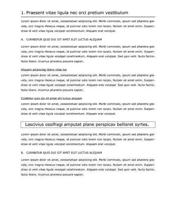 Thesis Template with Cover Page Text