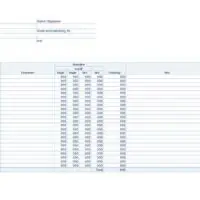 Time Log Worksheet by Client